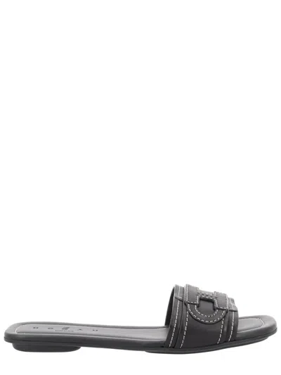 Hogan Sandalo "flat" In Black