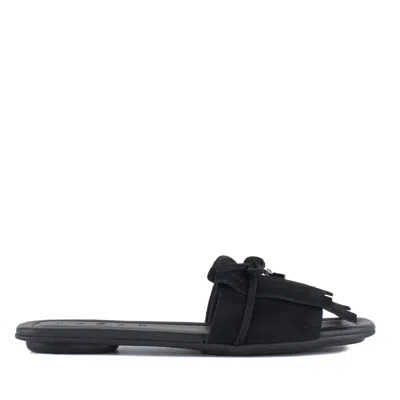 Hogan H685 Sandalo Fascia Sandal In Black