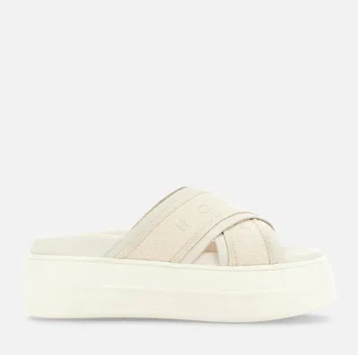 Hogan Sandals In White