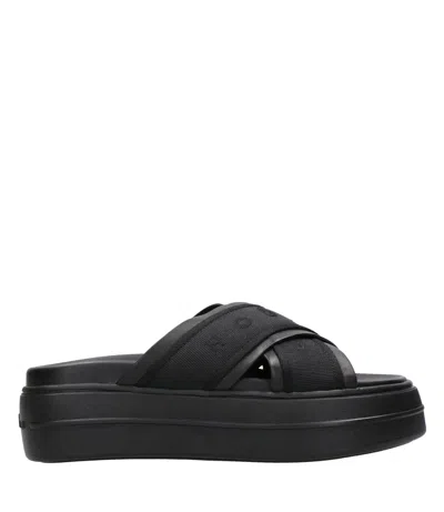 Hogan Sandals Black