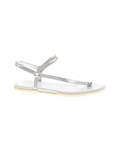 Pre-owned Hogan Sandals In Silver