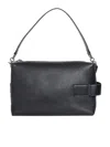 Hogan H-bag Leather Crossbody Bag In Black