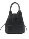 Hogan Script Leather Tote Bag