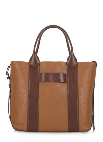 HOGAN HOGAN SCRIPT MEDIA SHOPPING BAG