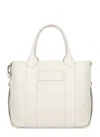 Hogan Script Shopping Bag In Neutrals