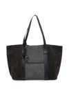 Hogan Script Shopping Bag Medium In Pink
