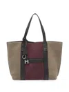 Hogan Script Shopping Bag Small In Multi