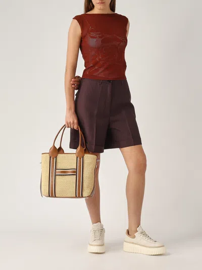 HOGAN SCRIPT SHOPPING BAG