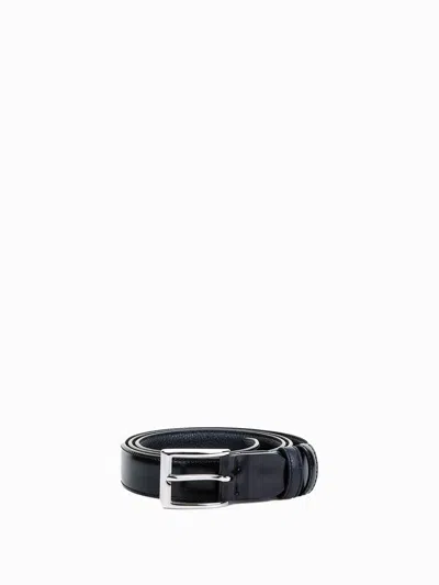 Hogan Semi-gloss Leather Belt