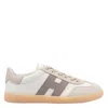 Hogan Cool White Leather Sneakers In Multi