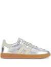 Hogan Cool Lace-up H Sneakers In Grey