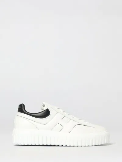 Hogan H-stripes Allacciato H Lissata In White