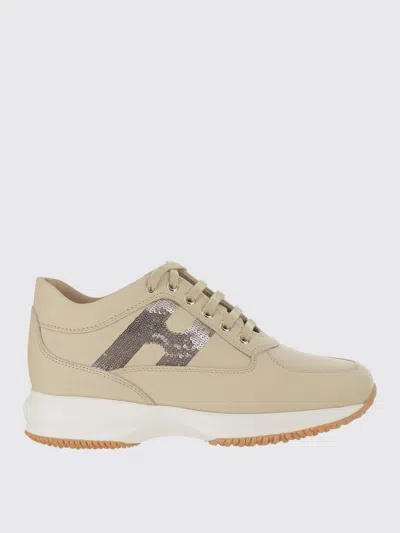 HOGAN SNEAKERS HOGAN WOMAN COLOR BEIGE,H39524022