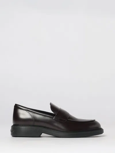 Hogan Shoes Men Color Brown In Black