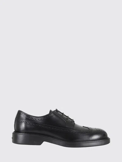 Hogan Man Lace-ups And Moccasins In Black