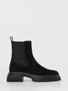 Hogan Solid Color Versatile Chelsea Boots In Black