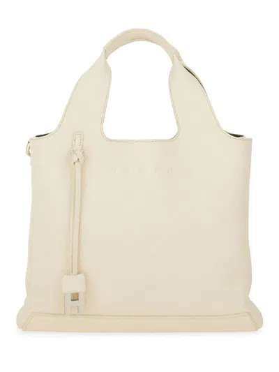Hogan Shopping Bag In Neutral