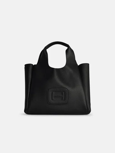 Hogan 'shopping H-bag' Black Leather Bag