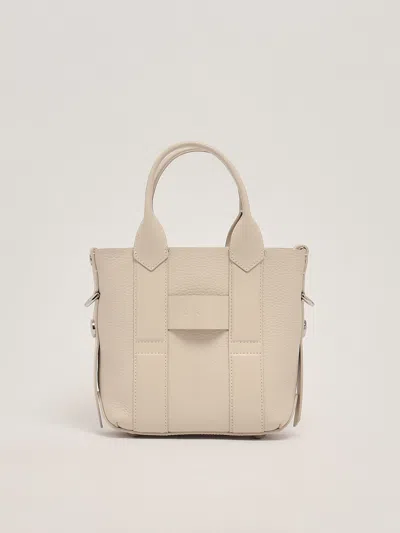 Hogan Shopping  Script Piccola Shoulder Bag In Neutral