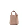 Hogan Mini Bag With 2 Handles And Removable Strap In Beige