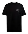 Hogan Crewneck T-shirt Regular Fit Short Sleeves In Black
