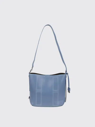 HOGAN SHOULDER BAG HOGAN WOMAN COLOR GNAWED BLUE,H12698011