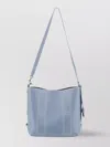 Hogan Calfskin Leather Shoulder Bag With Adjustable Strap