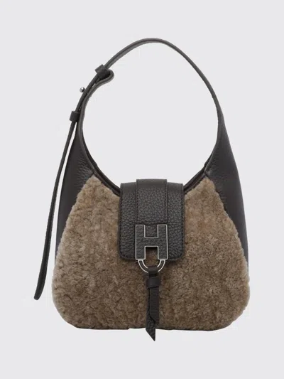 Hogan Shoulder Bag Woman Color Brown