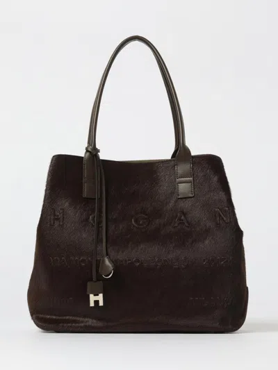 Hogan Shoulder Bag Woman  In Black