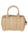 Hogan Bam Bam Bowling Bag Mini In Beige