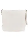 Hogan Medium Leather Shoulder Bag In White