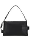 Hogan H-bag Leather Crossbody Bag In Black