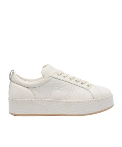 Hogan H-stripes Sneakers In White