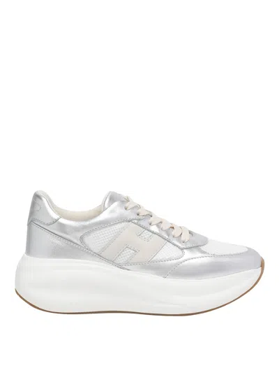 Hogan Silver  Maxi Sneakers