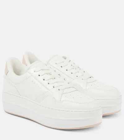 Hogan Skyscraper Leather Sneaker In White