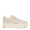 Hogan Skyscraper Leather White Sneakers In Neutrals
