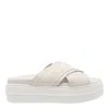 Hogan Plateausandalen Skyscraper Mit Leder In White