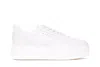 Hogan Skyscraper Leather White Sneakers In Ivory