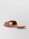 Hogan Slide Sandals In Leather