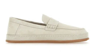 Hogan Slip-on Platform Loafers In Gray
