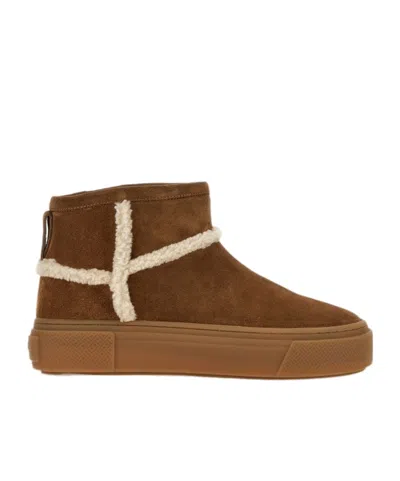 Hogan Slip-on Ankle Boots In Blue