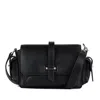 Hogan Small Black Flap Bag In Black