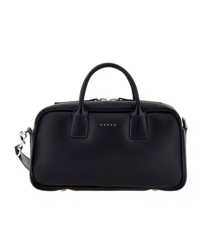 Hogan Small Bowling Shoulder Bag In Black