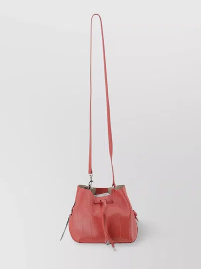 Hogan Small Bucket Bag With Adjustable Strap And Handles