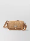 Hogan Small Flap Crocodile Shoulder Bag
