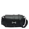 Hogan Flap Small Leather Crossbody Bag In Black