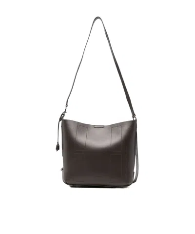HOGAN SMALL HOCKET HOBO H-DETAIL SHOULDER BAG