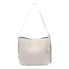 Hogan Adjustable Strap Leather Shoulder Bag In White