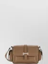 Hogan Flap Small Leather Crossbody Bag
