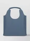 Hogan Small Leather Tote Bag With Structured Shape